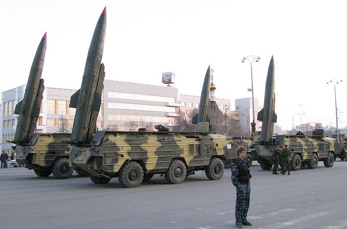 Tên lửa chiến thuật Tochka (SS-21) do Nga chế tạo (ảnh minh họa)
